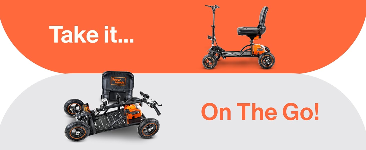 The SuperHandy Explorer: A Stylish Step Forward in Portable Mobility Freedom