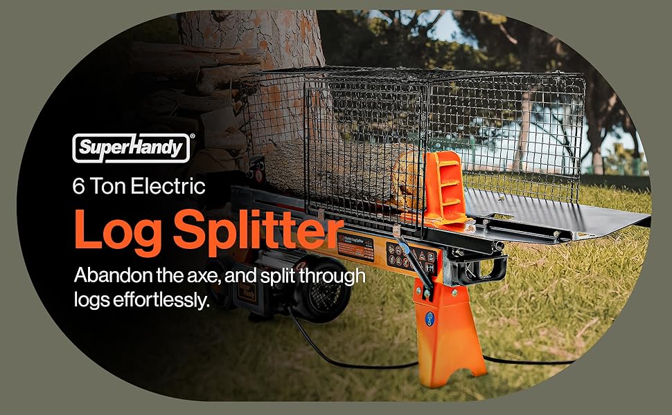 A Practical Approach to Operating a 6 Ton Electric Log Splitter Safely