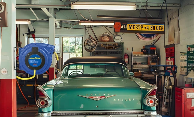 Discover the Goodyear Air Hose Reel That’s a Game-Changer for Your Garage