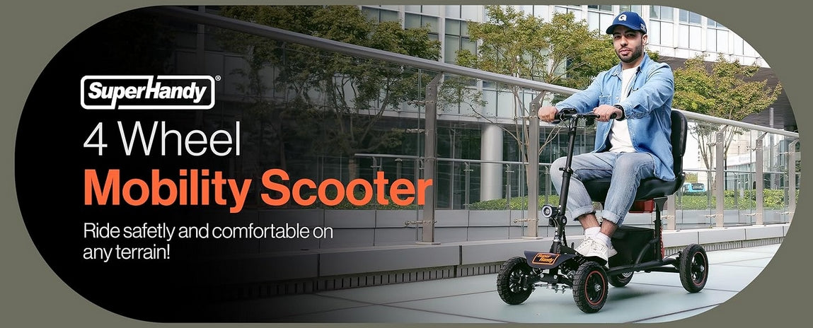 Foldable Freedom: Inside the SuperHandy Explorer Mobility Scooter Revolution