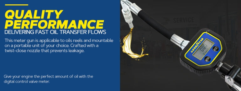 The Digital Revolution in Fluid Management: Why Professionals Choose the Goodyear Oil Control Valve Meter Nozzle