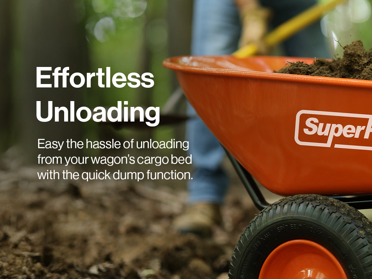 Wheelbarrow utility cart surprises in everyday gardens