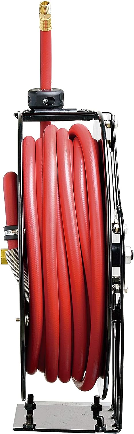 UMI Hose Reel Retractable 7.5m/25' Feet x 3/8"Inch Connection