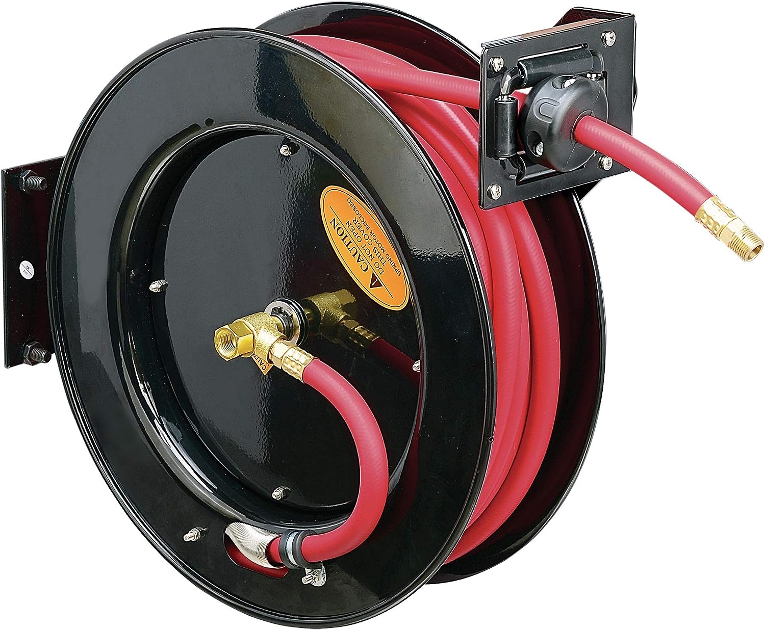 UMI Hose Reel Retractable 7.5m/25' Feet x 3/8"Inch Connection