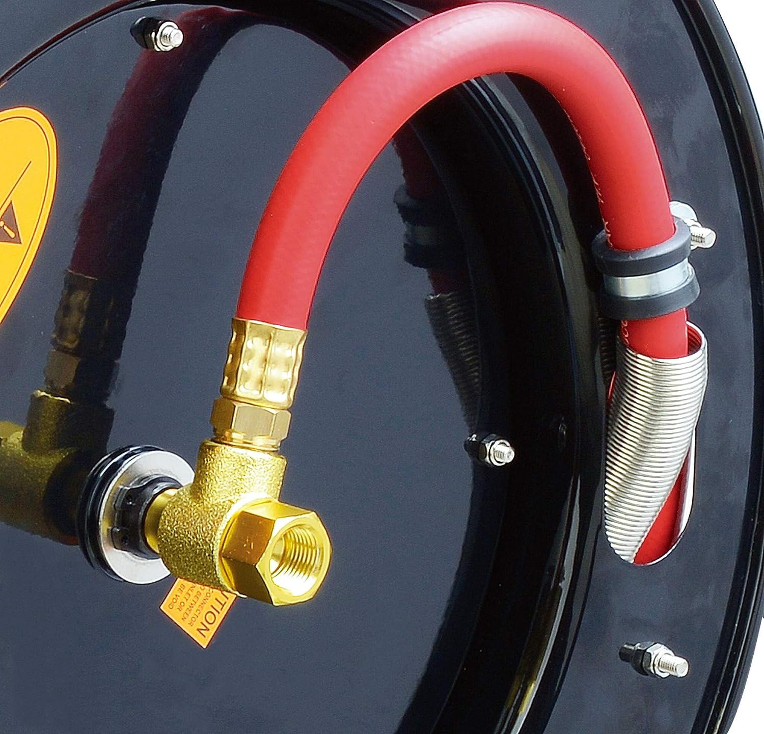 UMI Hose Reel Retractable 7.5m/25' Feet x 3/8"Inch Connection