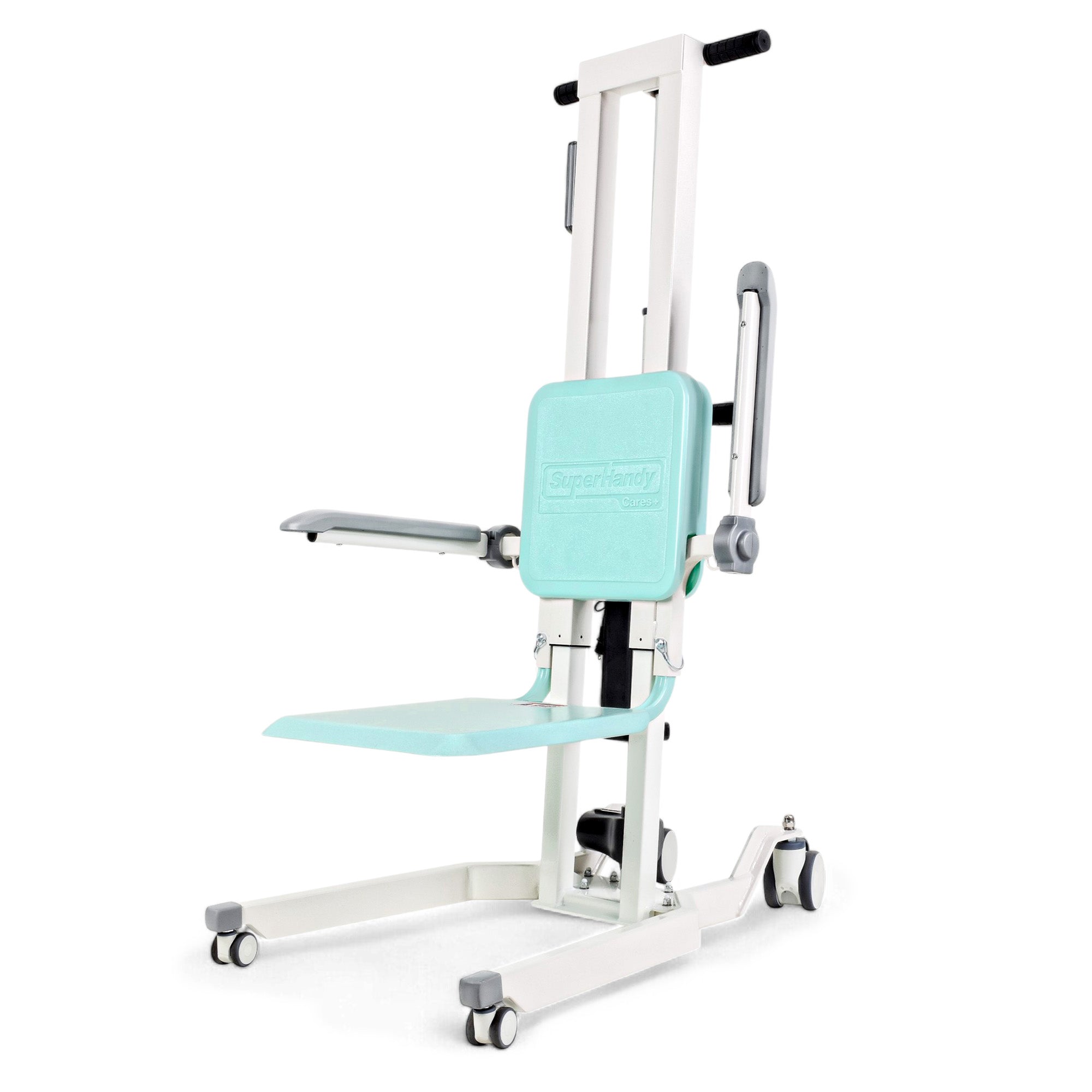 SuperHandy GoRise Electric Floor to Stand Lift – 227 kg Capacity, Standing Assistance, Portable, Adjustable, Ergonomic, Easy Storage, Patent Pending (TX (Transfer Lift))