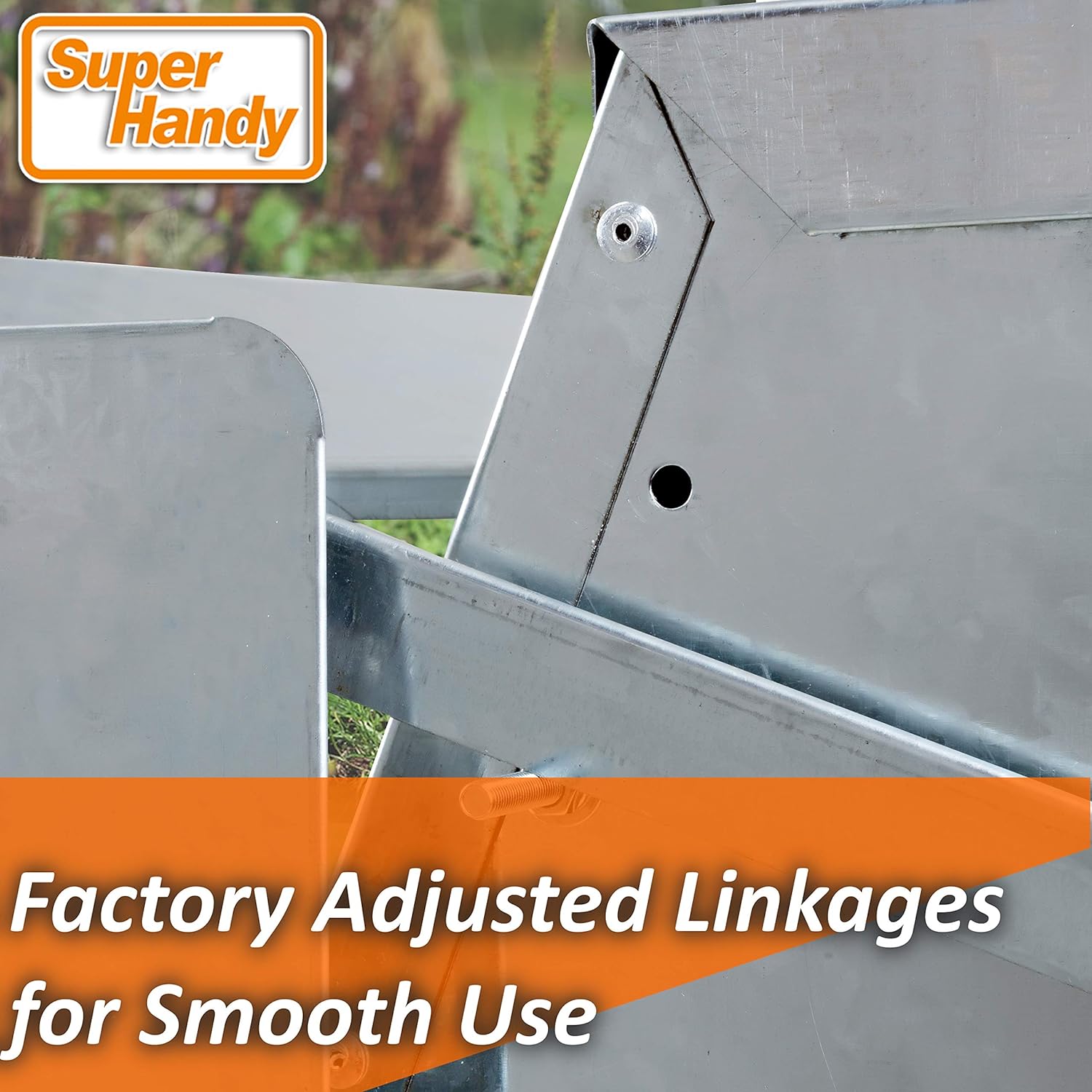 Superhandy Chicken Feeder Automatic 9kg Trough Feeds 6-12 Poultry Fowl Up to 10 Days