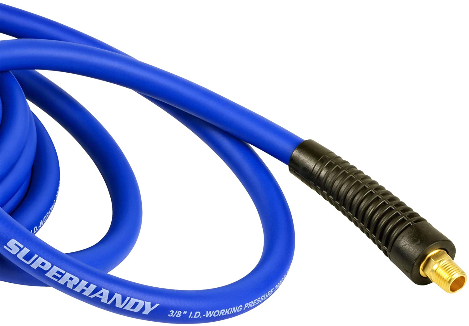 SuperHandy Air Hose 3/8" Inch x 25'OSHA, RoHS, ISO: 9001, 14001, CNAS, SQC, IAF, RMA, Listed approved & certified- Great Circle UK