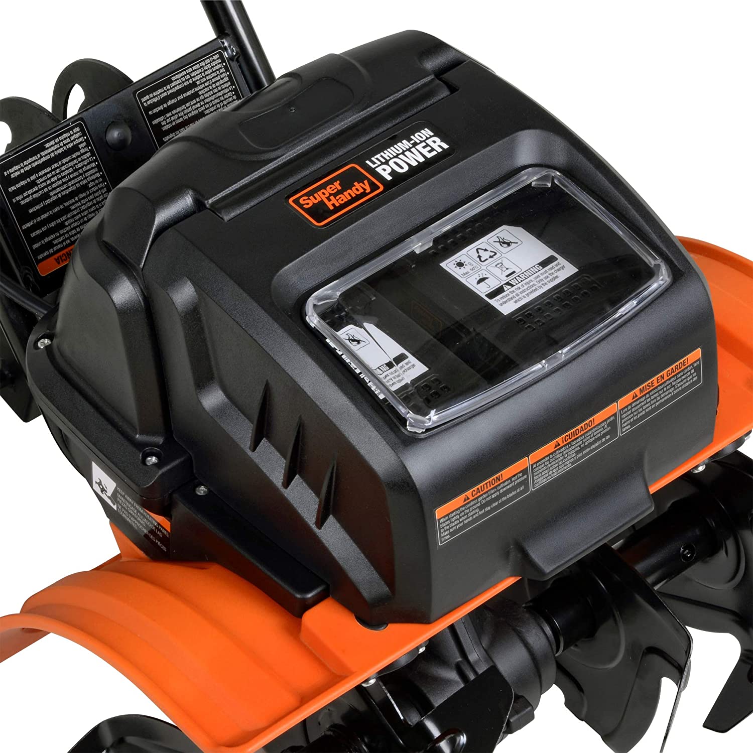 SuperHandy Electric Tiller Cultivator Rototiller - Great Circle UK