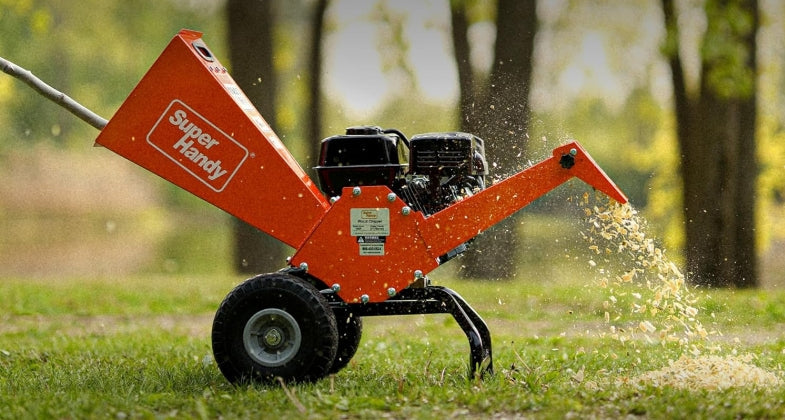 Meet the Mighty Mini: SuperHandy 7 HP Wood Chipper Shredder