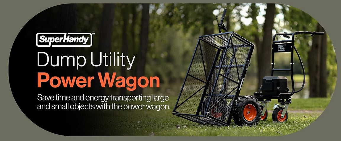 The Ultimate Workload Warrior: Why the SuperHandy Electric Power Wagon Is a Must-Have Tool for Every Outdoor Job