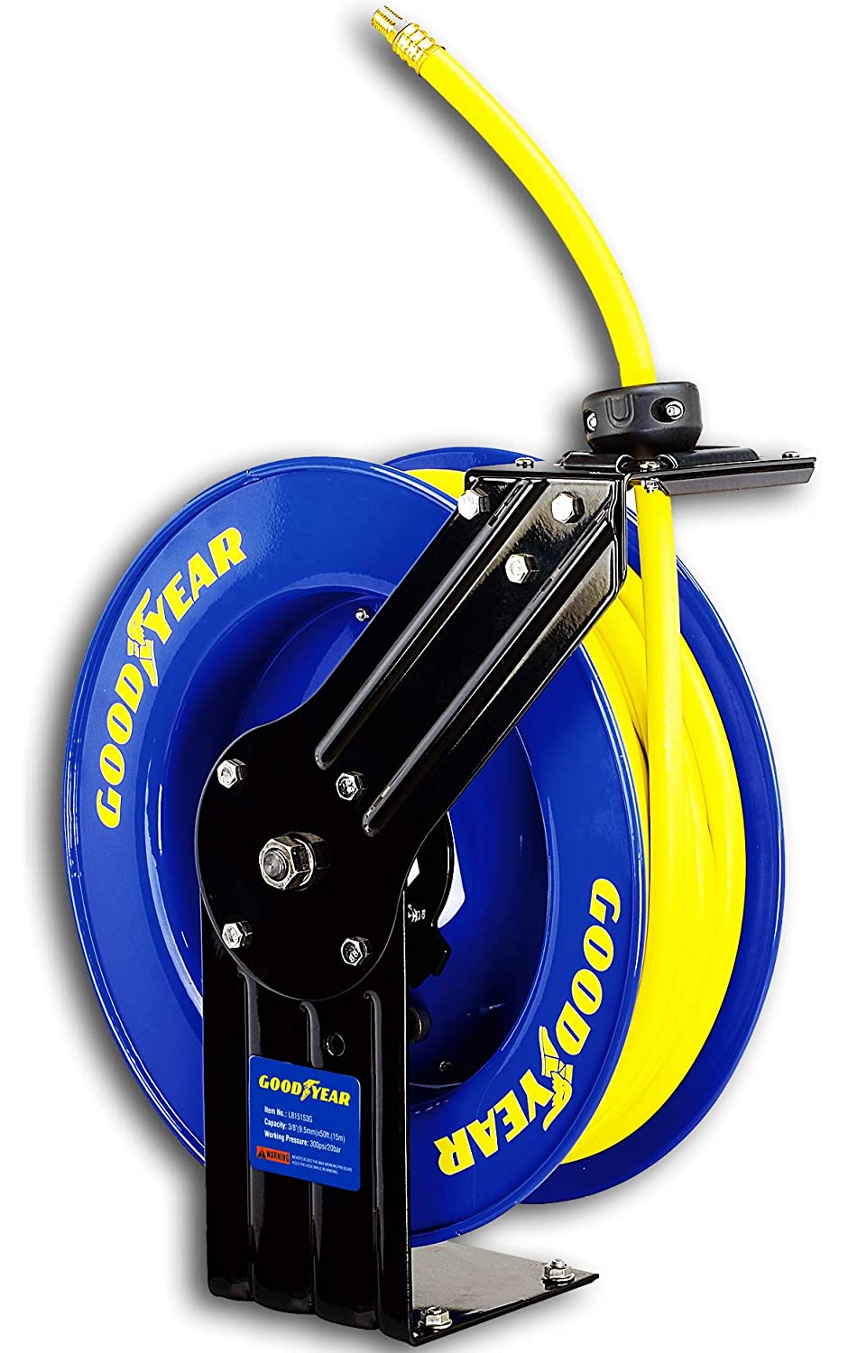 GOODYEAR Air-Hose Retractable Reel  3/8" Inch x 50' - Great Circle UK