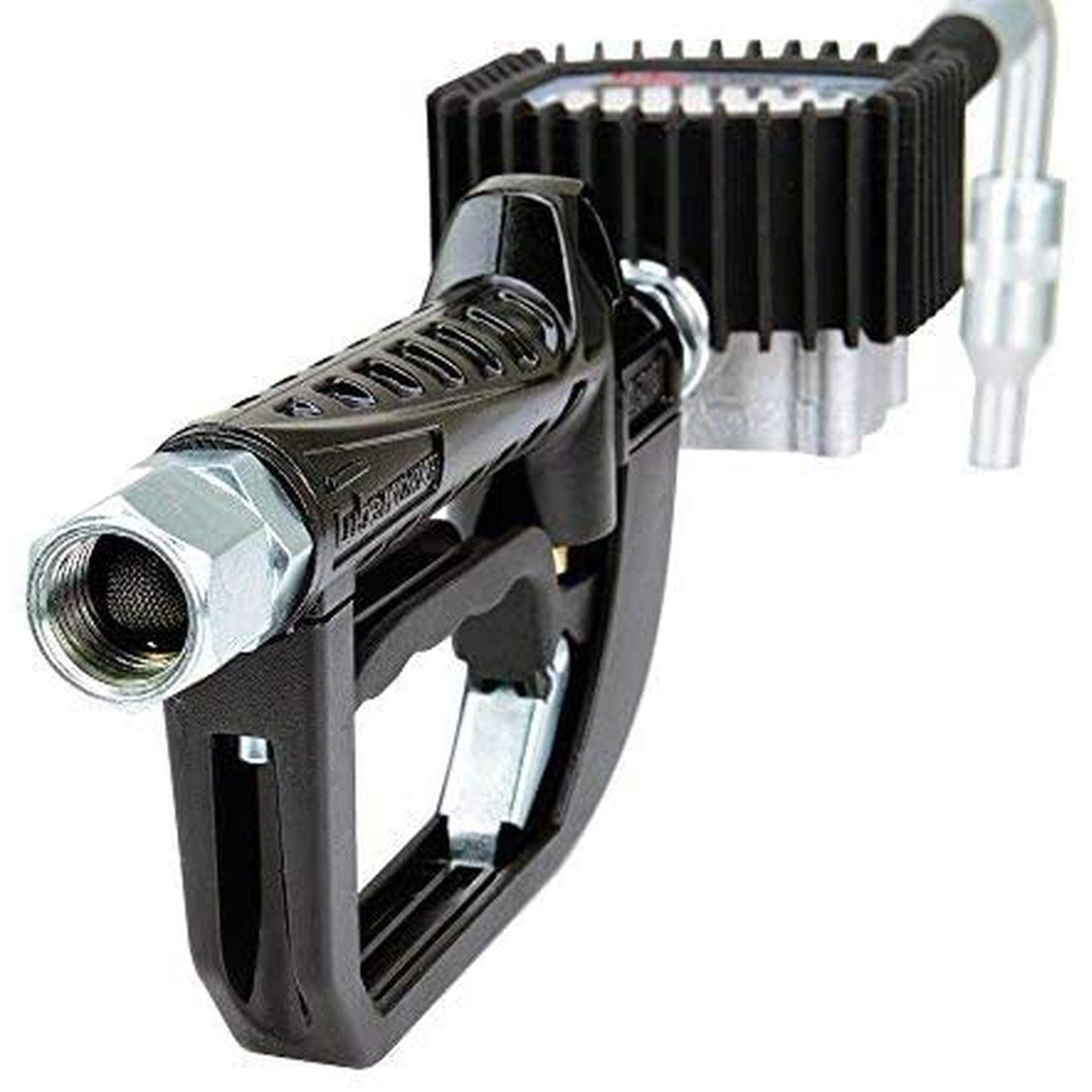 Lubeworks Digital Oil Gun - 10GPM, 1/2" NPT Inlet, Flexible Nozzle & Locking Trigger - DIY Tools by GreatCircleUS